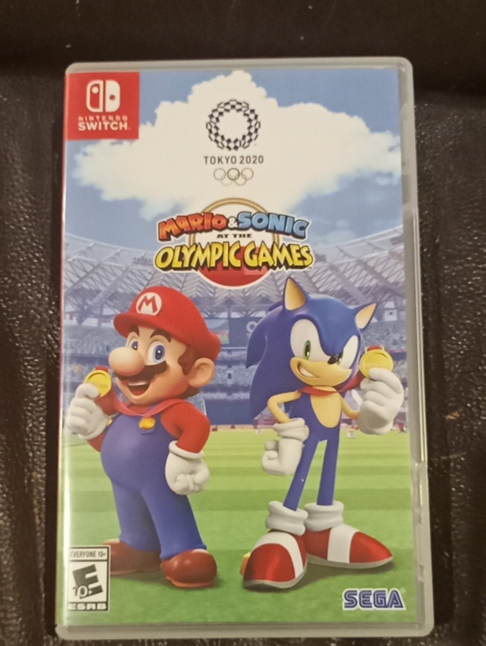Nintendo Mario & Sonic Olympic Games - Blue, Red
